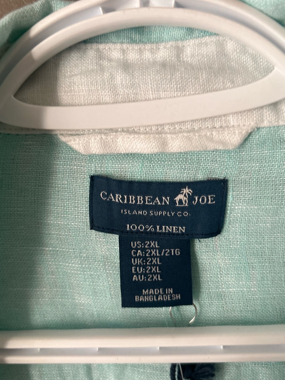 Caribbean Joe linen shirt - Picture 6 of 8